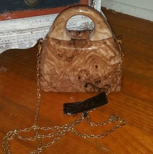 Lucite vintage Y & S small bag